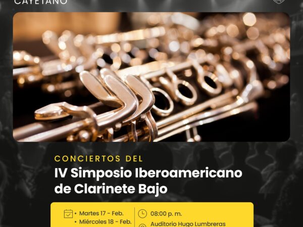 IV SIMPOSIO DE CLARINETE BAJO