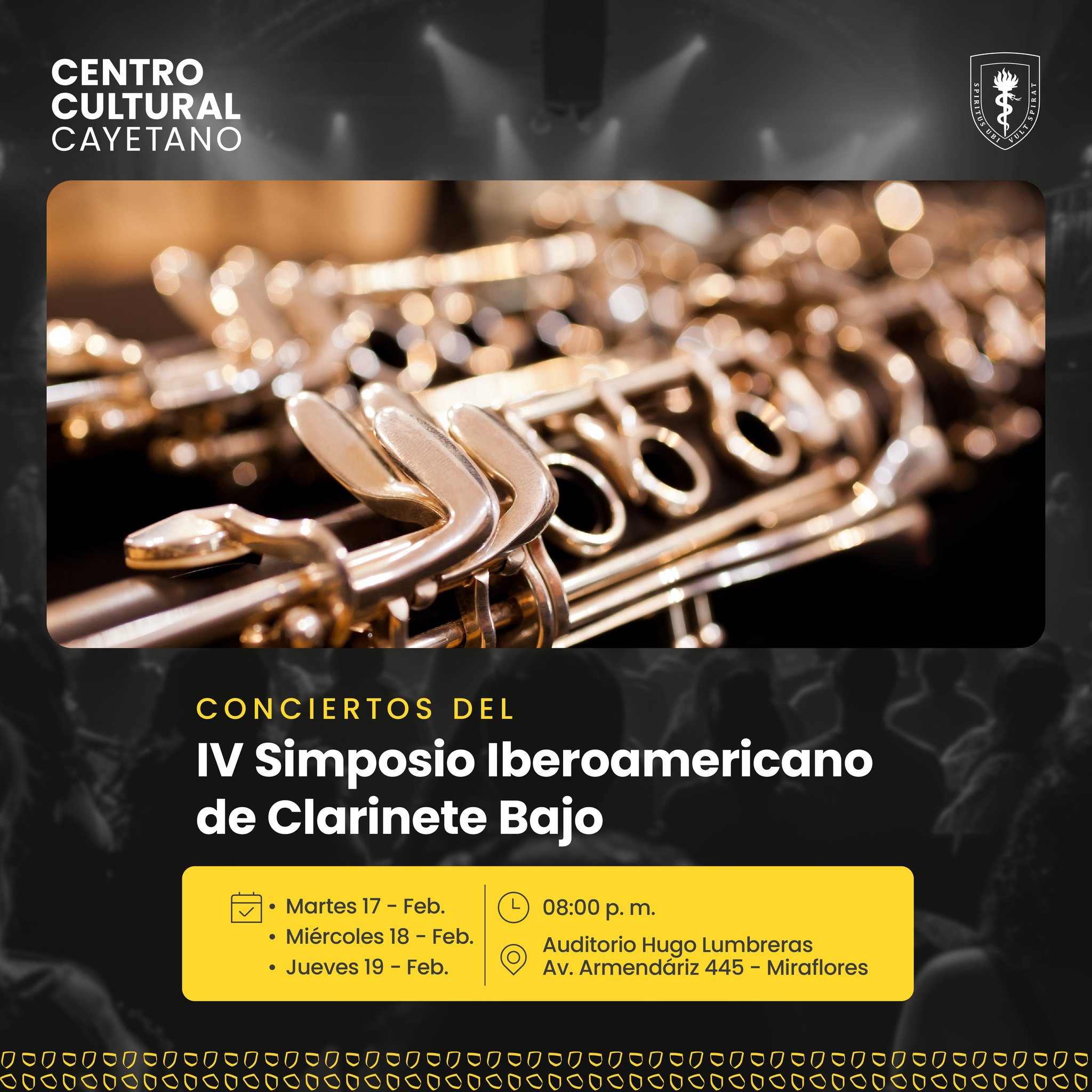 IV SIMPOSIO DE CLARINETE BAJO