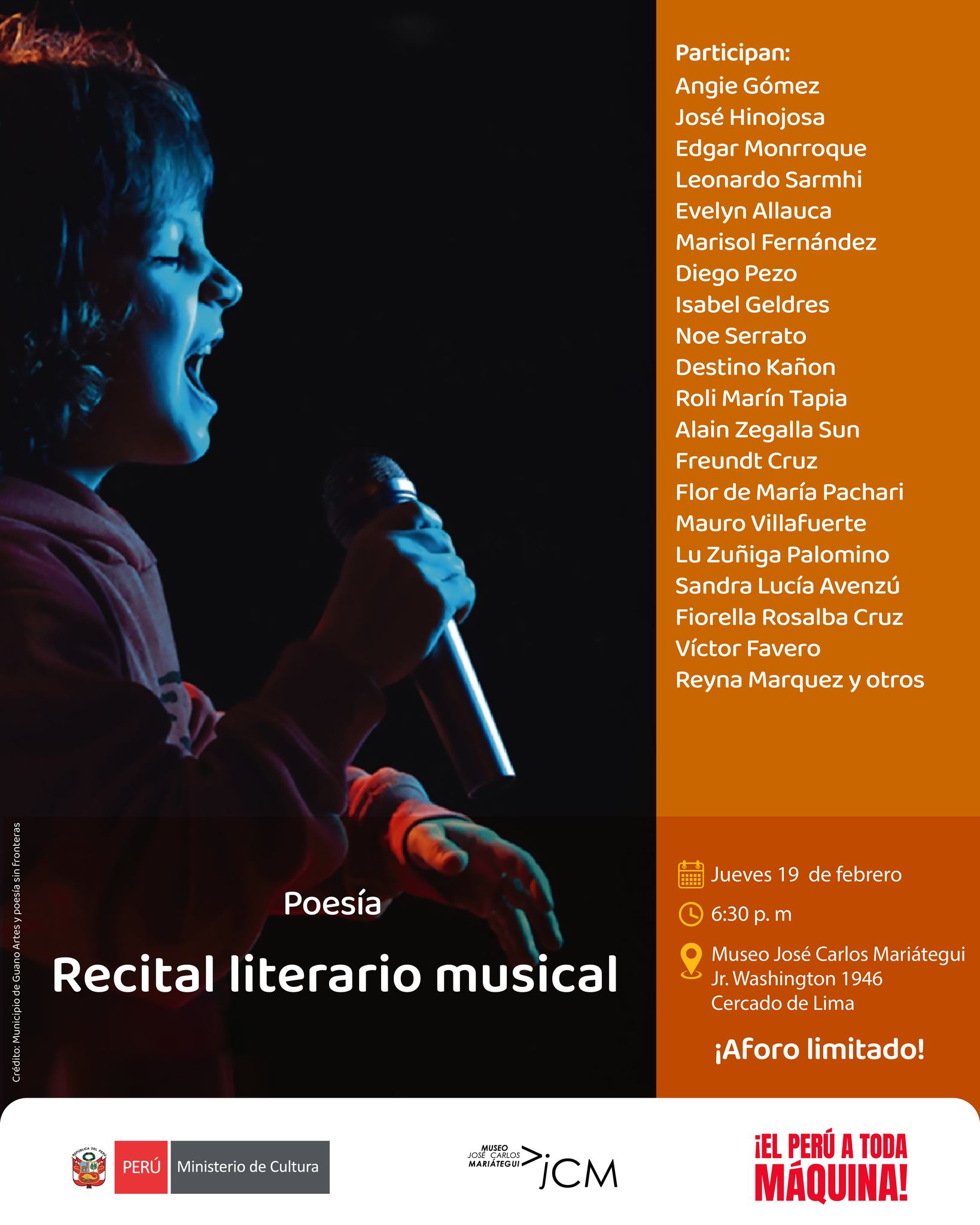 RECITAL LITERARIO MUSICAL