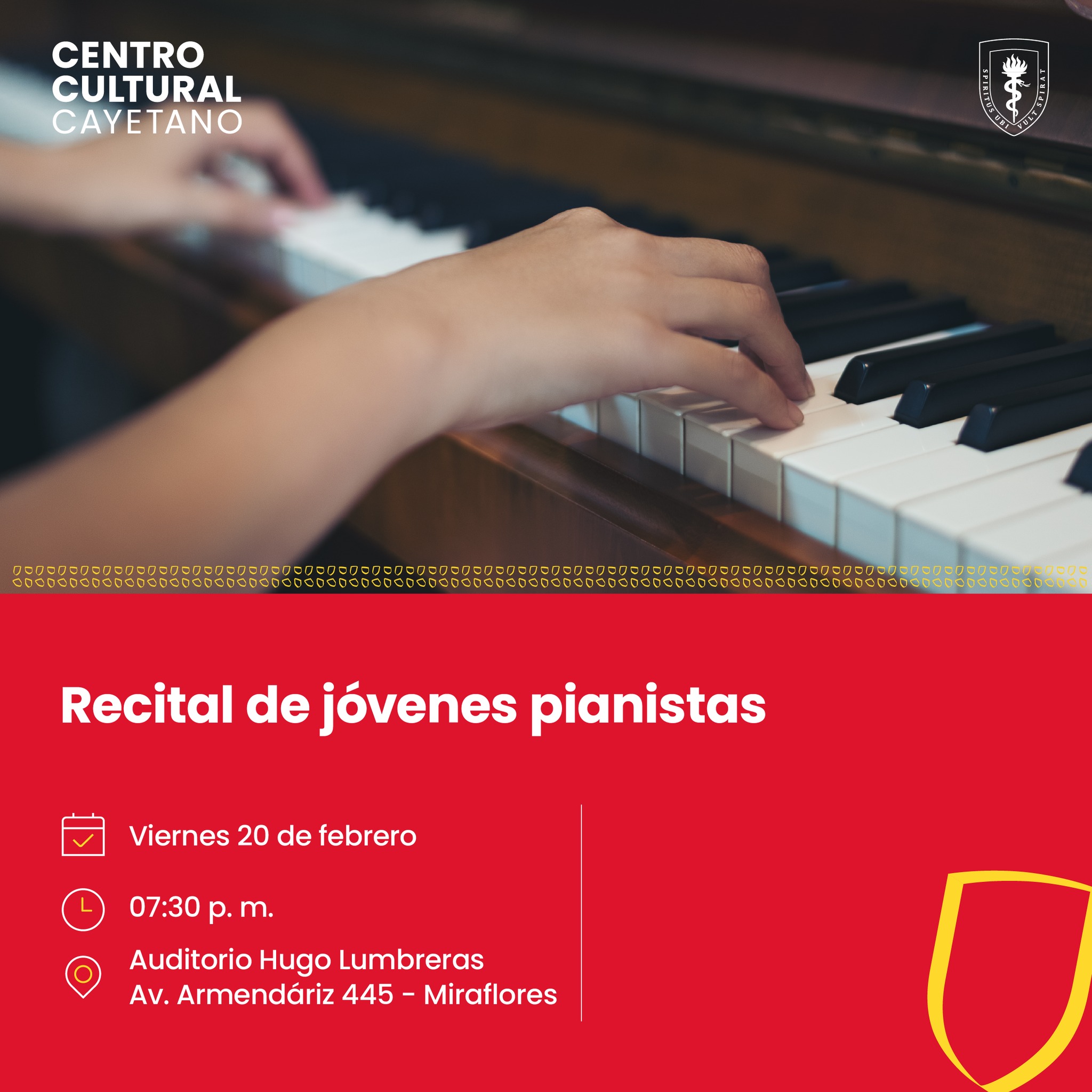 RECITAL DE JÓVENES PIANISTAS