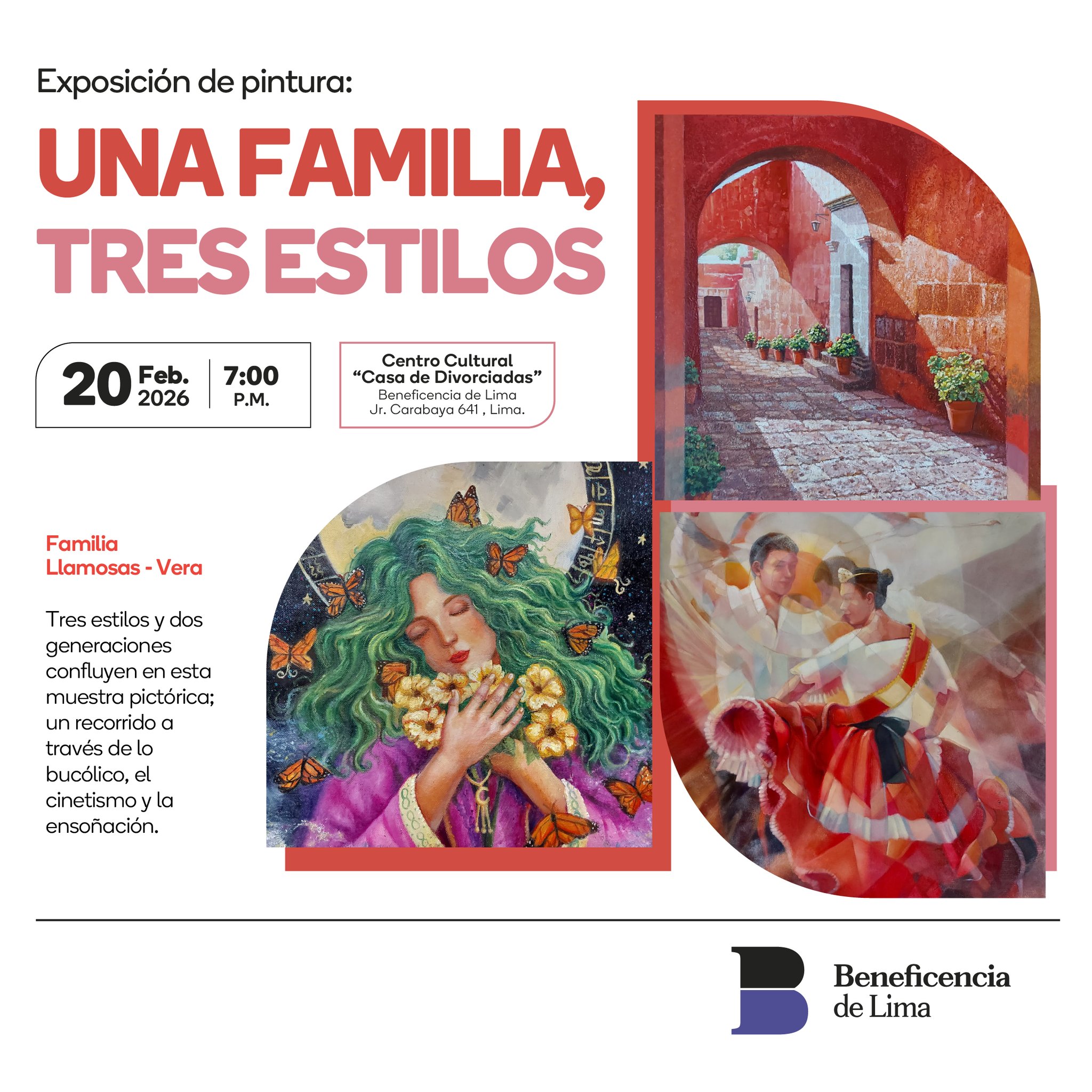 UNA FAMILIA, TRES ESTILOS