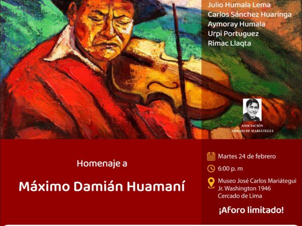MÁXIMO DAMIÁN HUAMANÍ