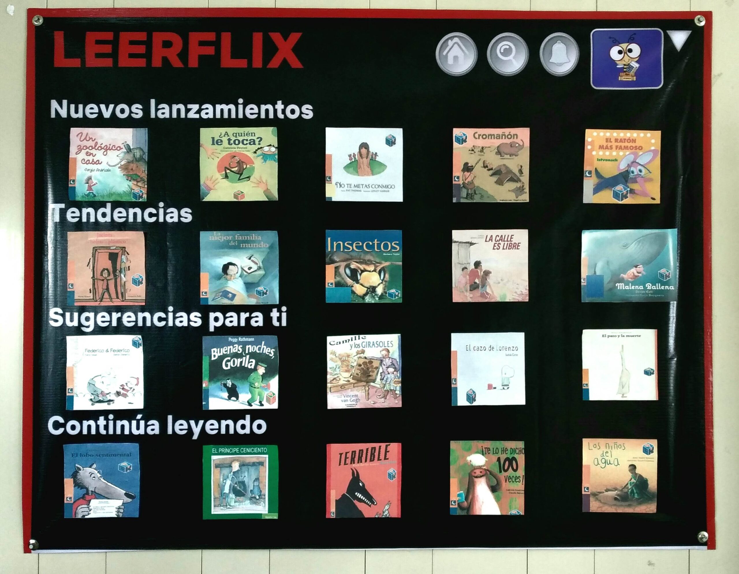 CREANDO UN LEERFLIX