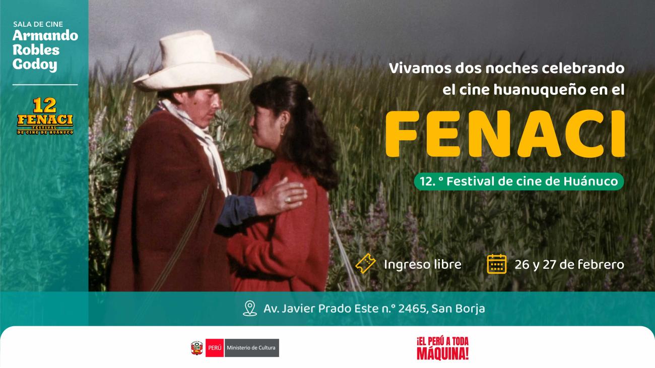 12. ° FESTIVAL DE CINE DE HUÁNUCO