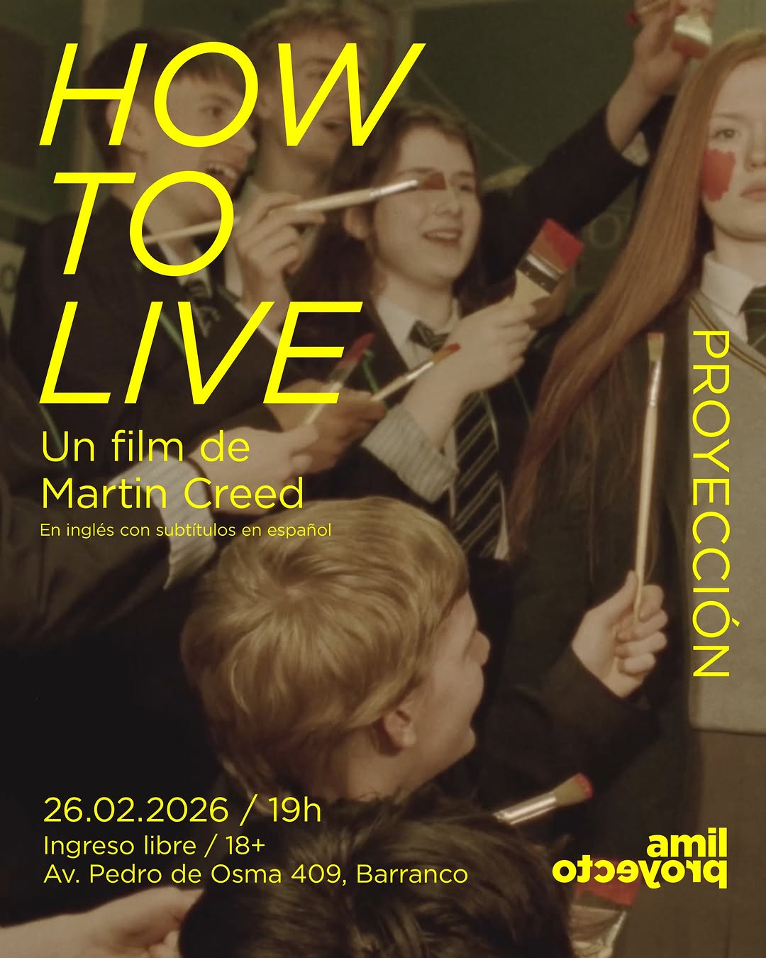 HOW TO LIVE