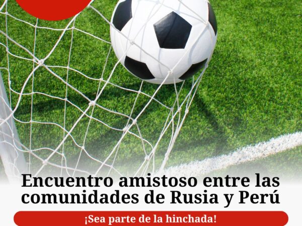 ENCUENTRO AMISTOSO ENTRE RUSIA Y PERÚ