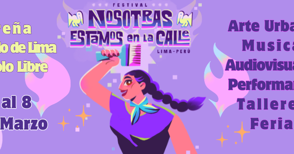 NOSOTRAS ESTAMOS EN LA CALLE