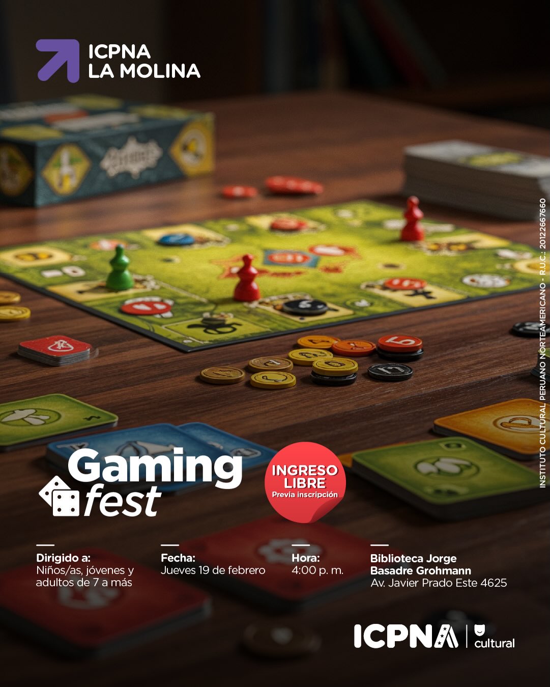 GAMING FEST ICPNA LA MOLINA