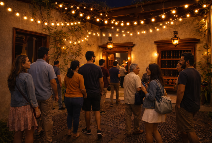 LA CASA ABRE DE NOCHE