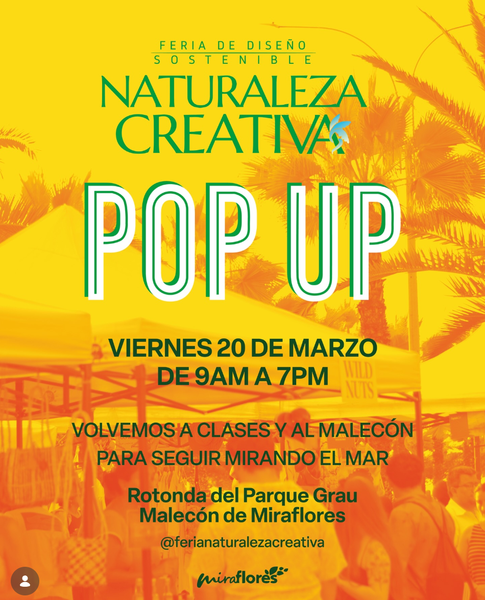 NATURALEZA CREATIVA POP UP