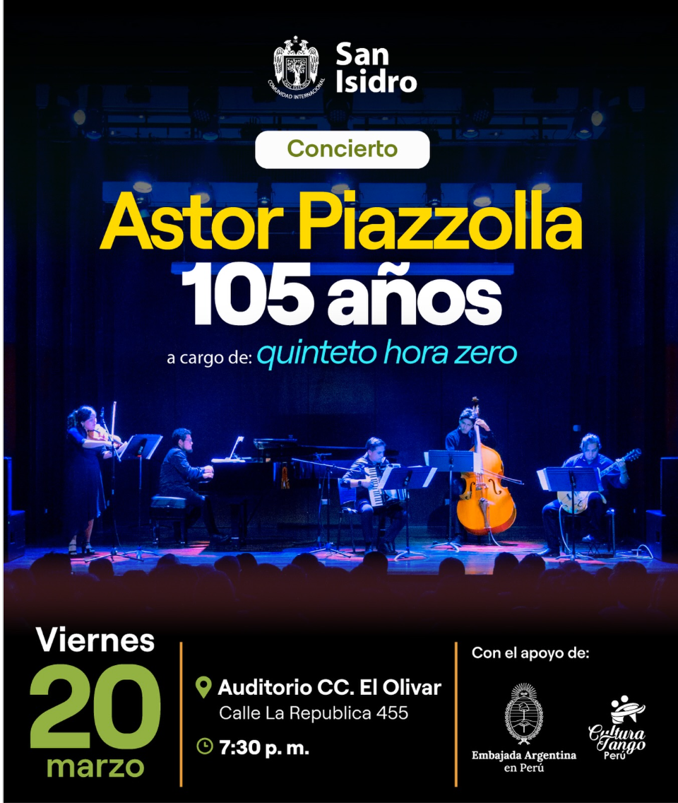 PIAZZOLLA 105 AÑOS