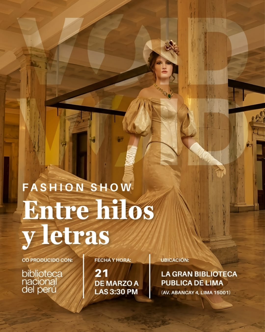 FASHION SHOW: ENTRE HILOS Y LETRAS