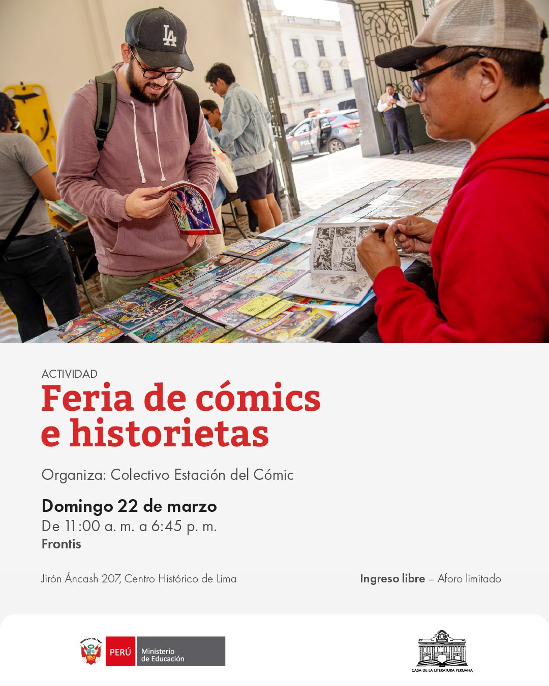 FERIA DE CÓMICS E HISTORIETAS