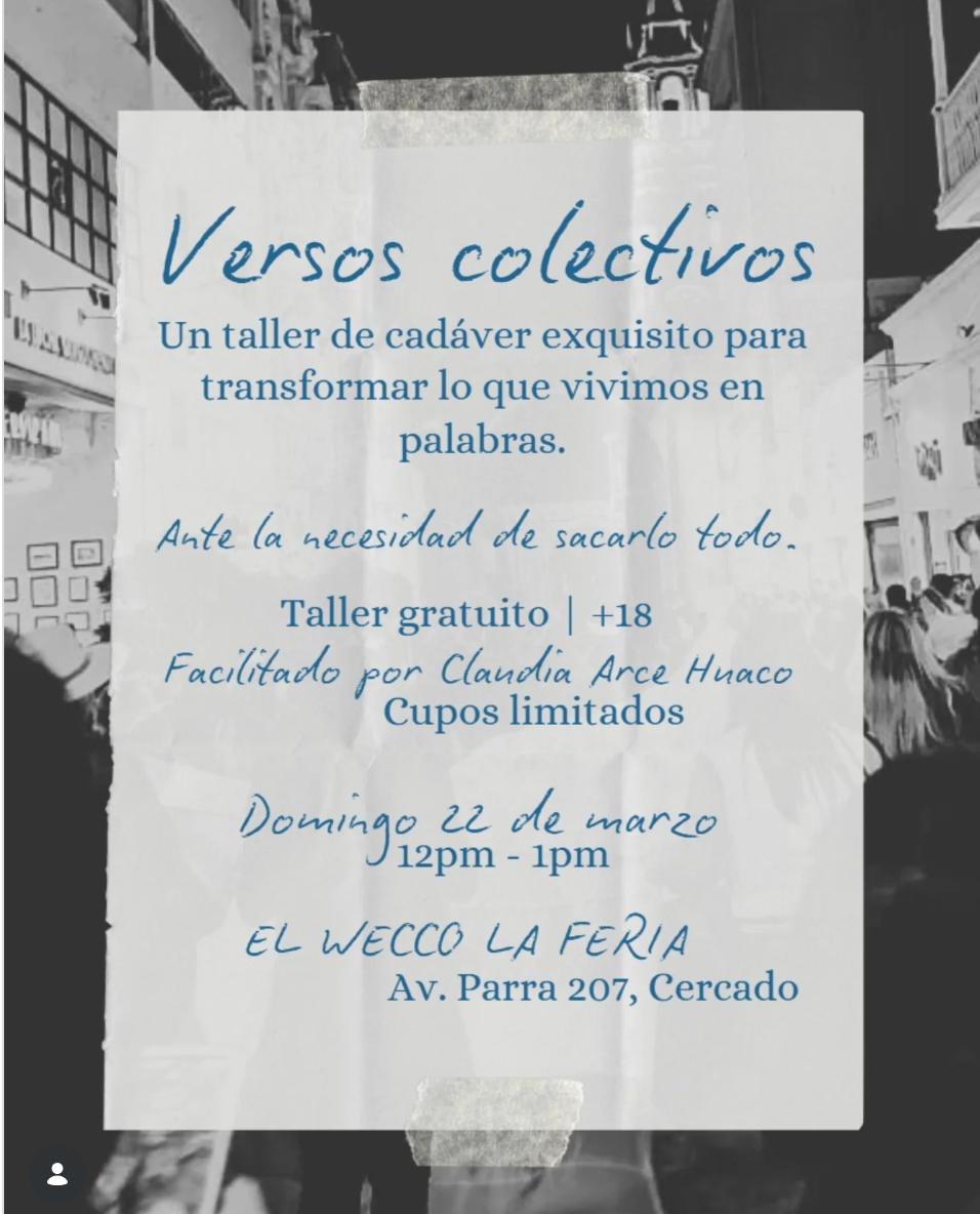 VERSOS COLECTIVOS