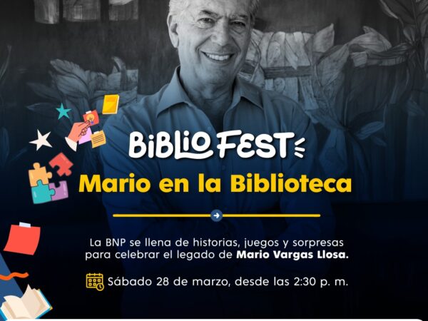 BIBLIOFEST: MARIO EN LA BIBLIOTECA