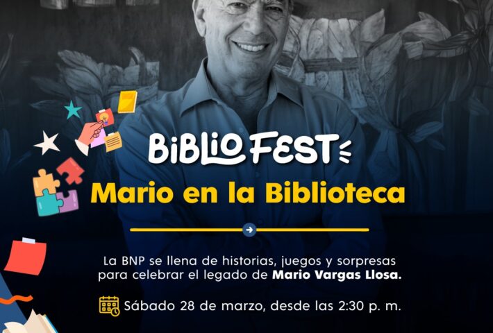 BIBLIOFEST: MARIO EN LA BIBLIOTECA