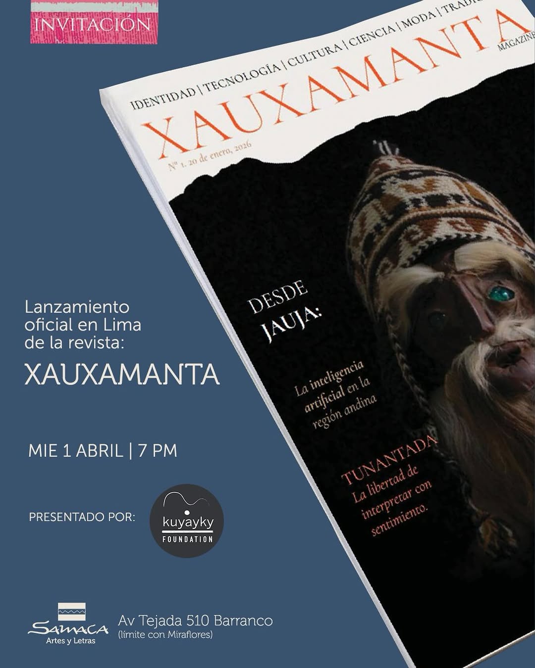 REVISTA CULTURAL XAUXAMANTA