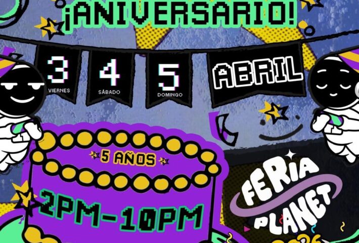 FERIA PLANET ANIVERSARIO 5 AÑOS