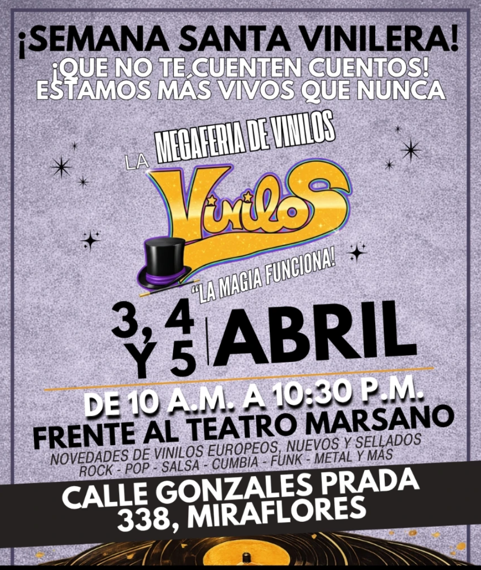 LA MEGAFERIA DE VINILOS