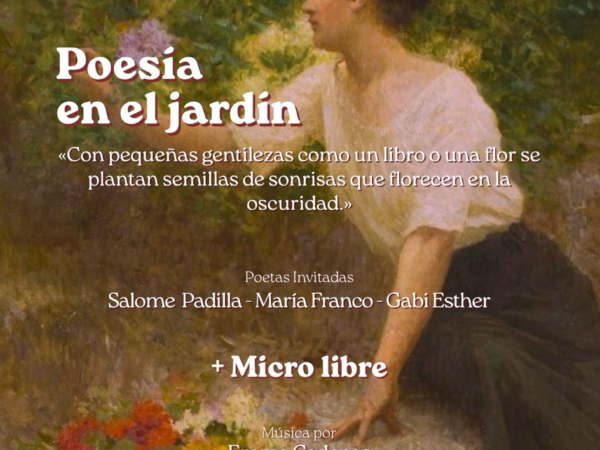 POESÍA EN EL JARDÍN