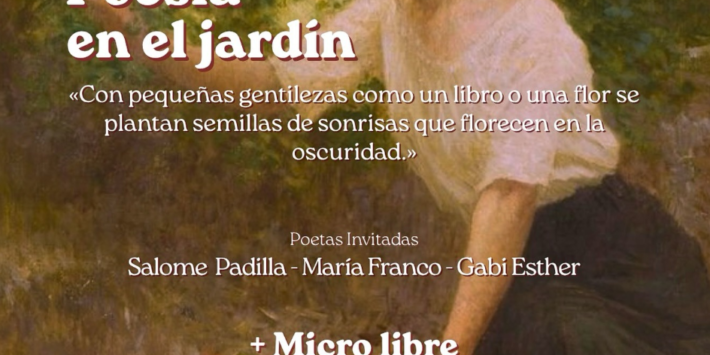 POESÍA EN EL JARDÍN