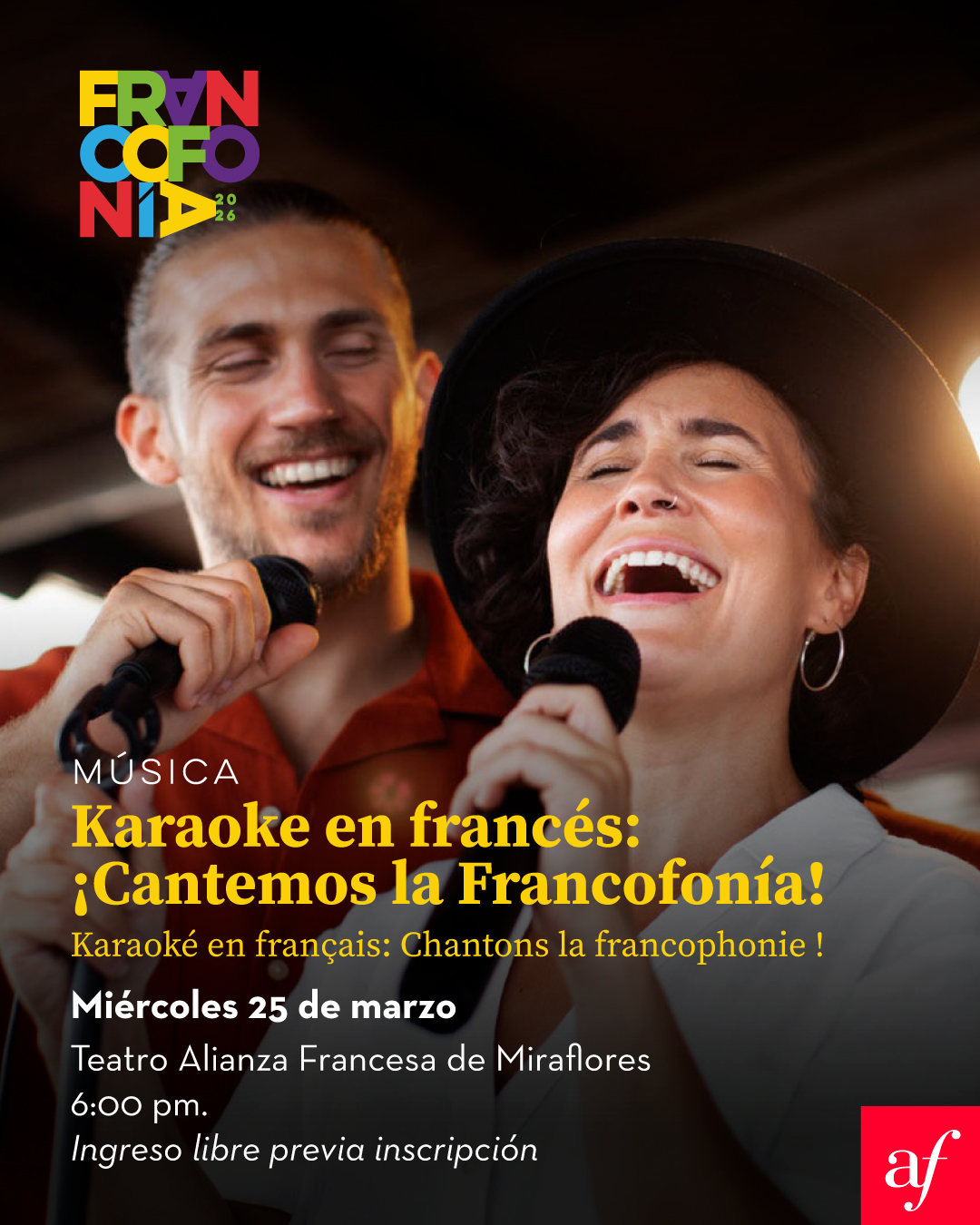 KARAOKE EN FRANCÉS