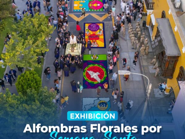 ALFOMBRAS FLORALES