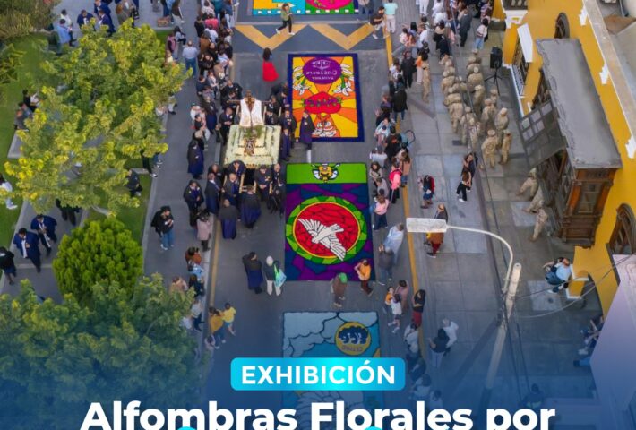 ALFOMBRAS FLORALES