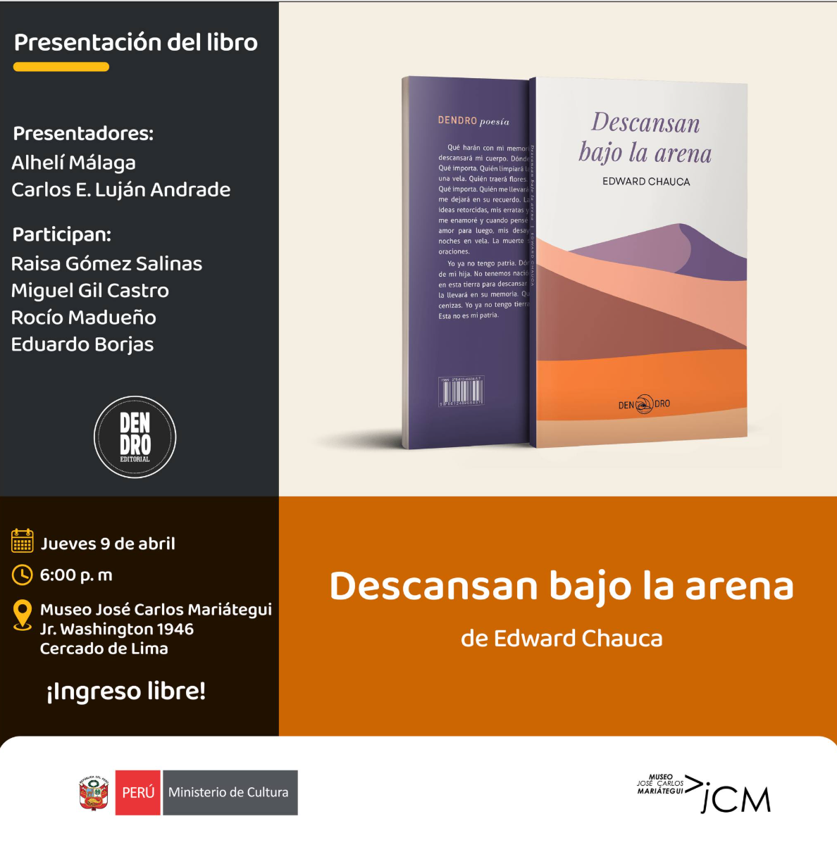 DESCANSAN BAJO LA ARENA