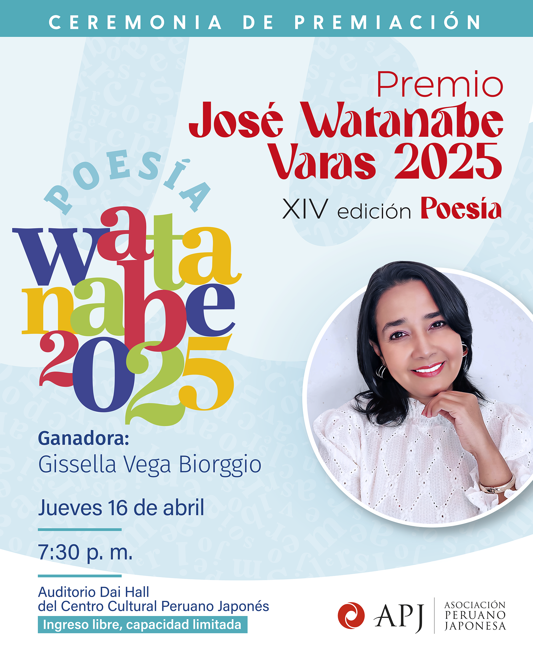 PREMIO JOSÉ WATANABE VARAS