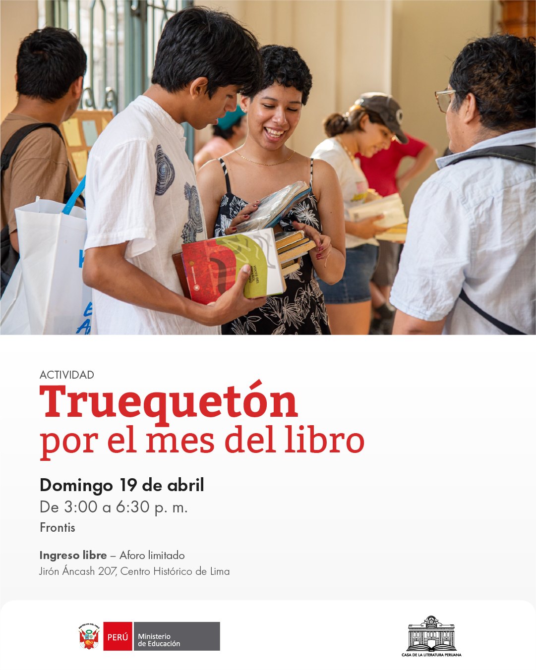 TRUEQUETÓN DE LIBROS