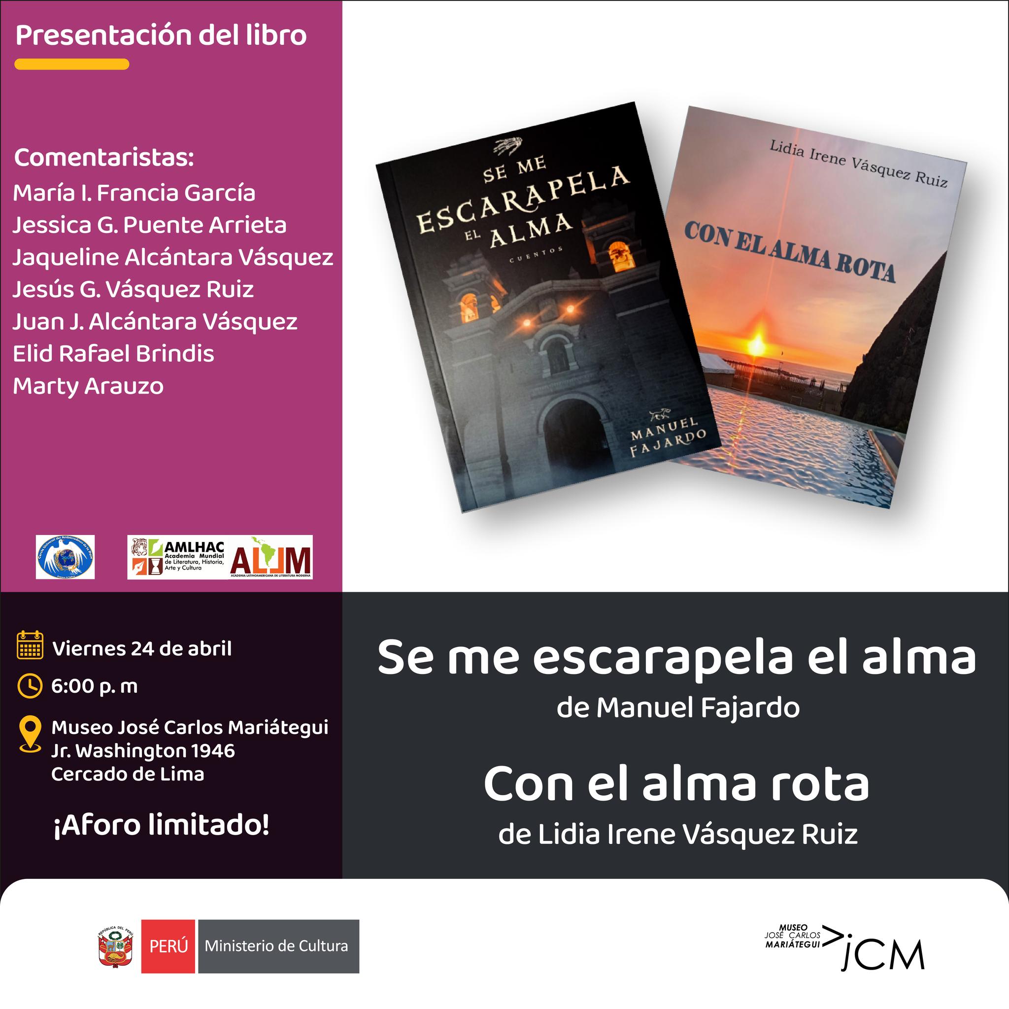 SE ME ESCARAPELA EL ALMA