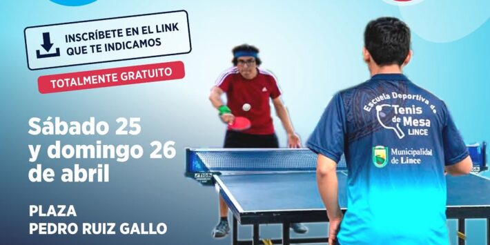 COPA LINCE 2026 TENIS MESA