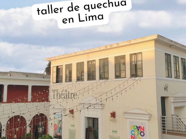 TALLER DE QUECHUA