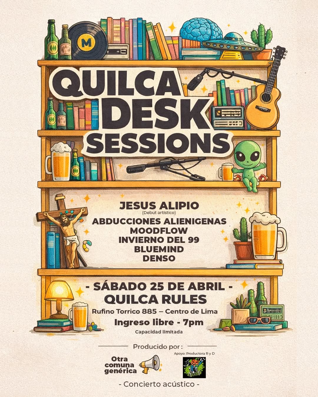 QUILCA DESK SESSIONS