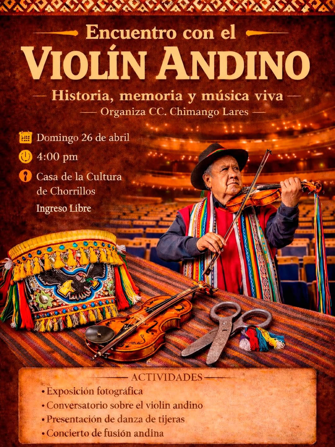 ENCUENTRO CON EL VIOLÍN ANDINO