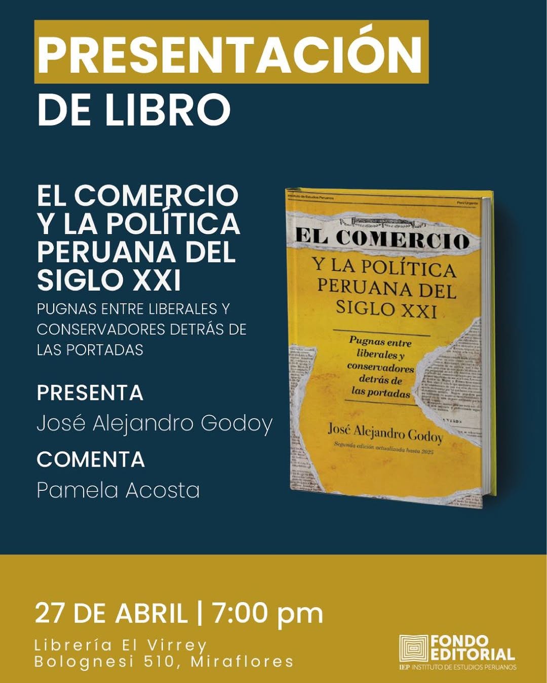 COMERCIO Y POLÍTICA PERUANA