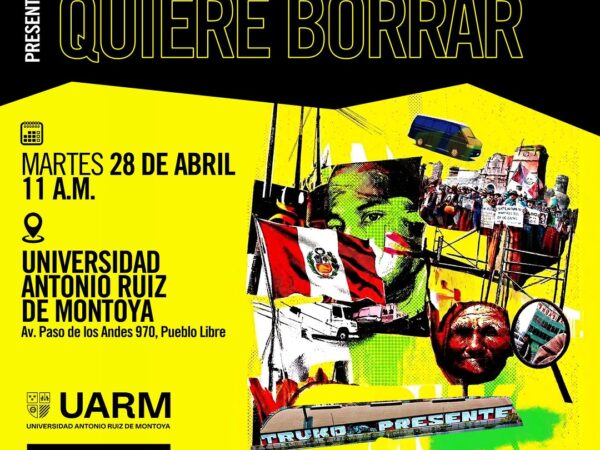 EL ARTE Y LAS MEMORIAS QUE EL PERÚ QUIERE BORRAR