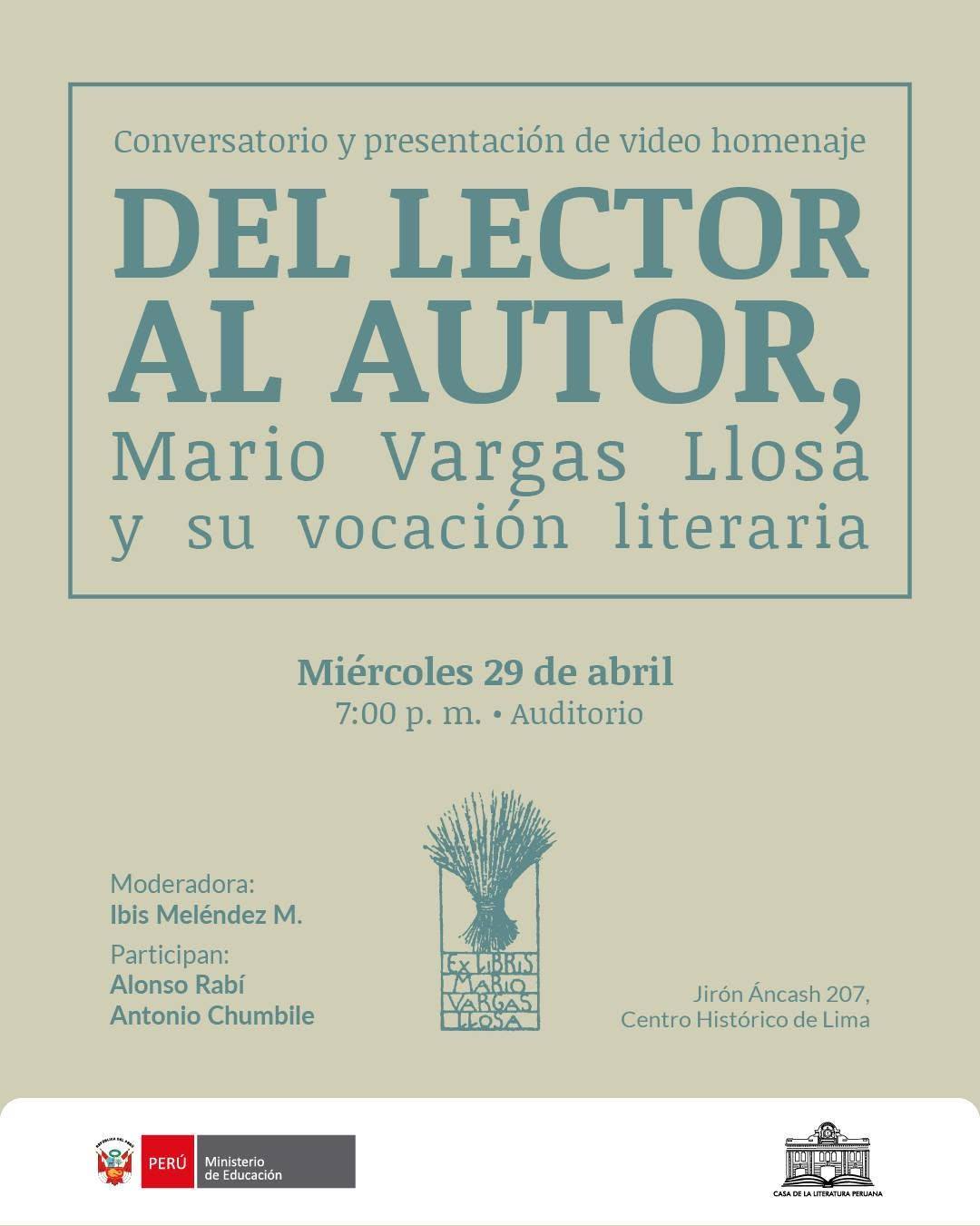 DEL LECTOR AL AUTOR