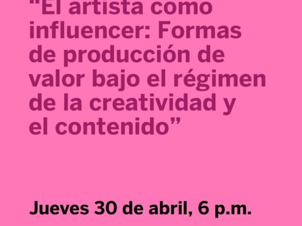 EL ARTISTA COMO INFLUENCER