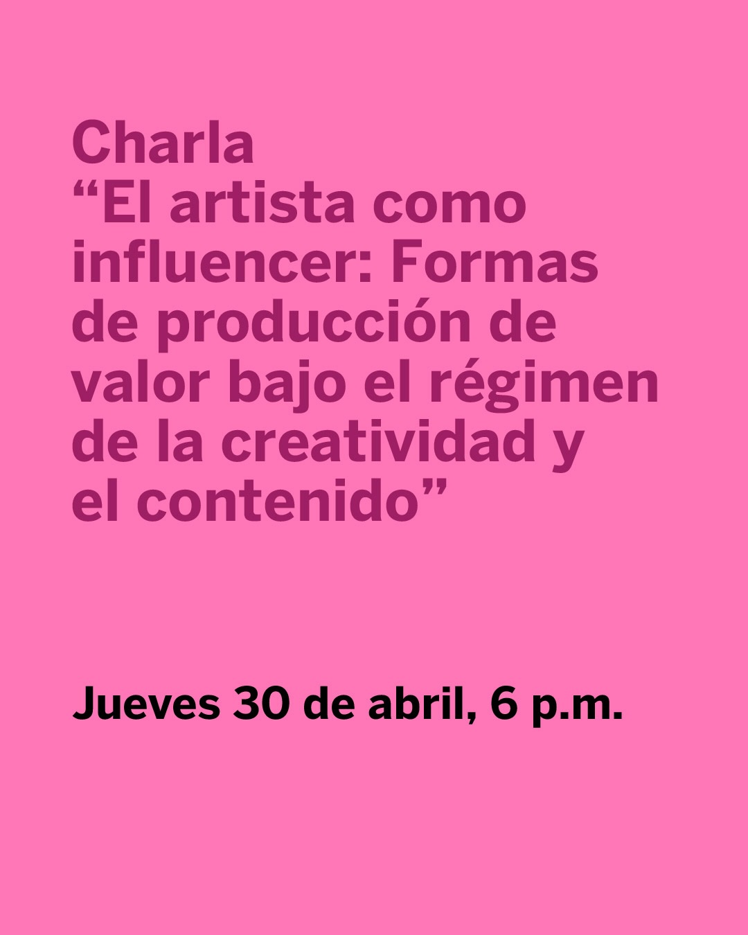 EL ARTISTA COMO INFLUENCER