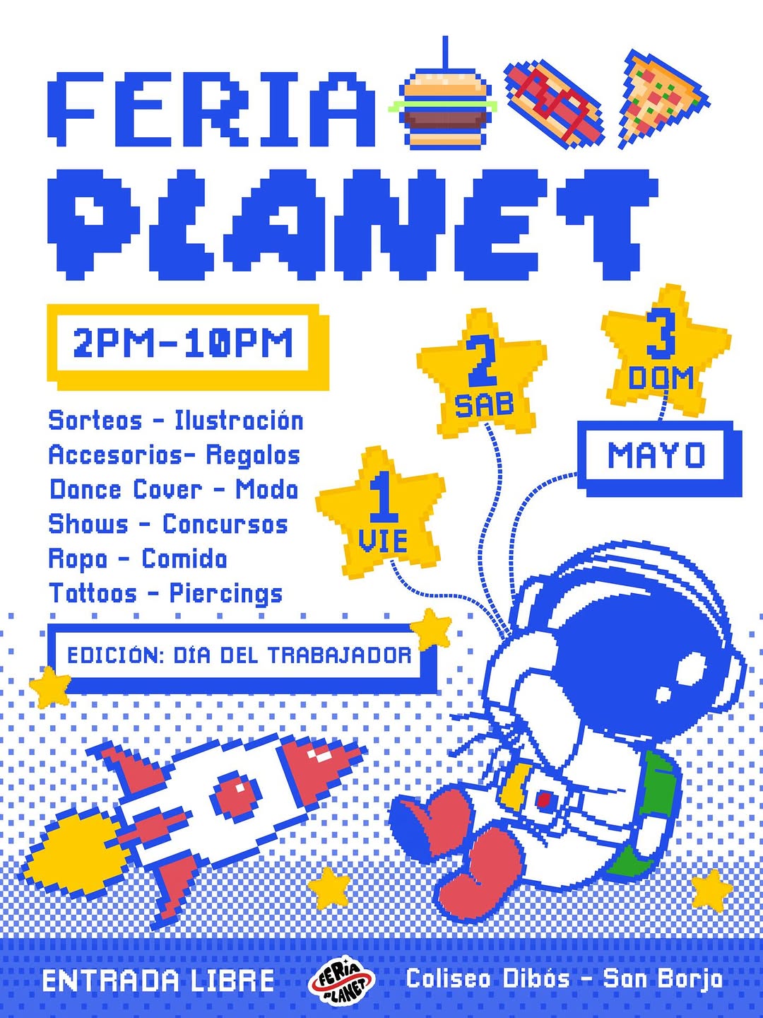 FERIA PLANET DÍA DEL TRABAJADOR