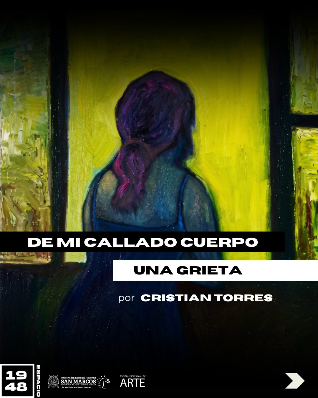 DE MI CALLADO CUERPO UNA GRIETA