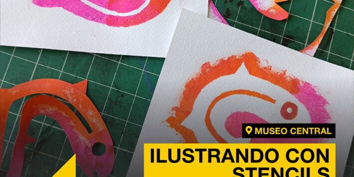 ILUSTRANDO CON STENCILS