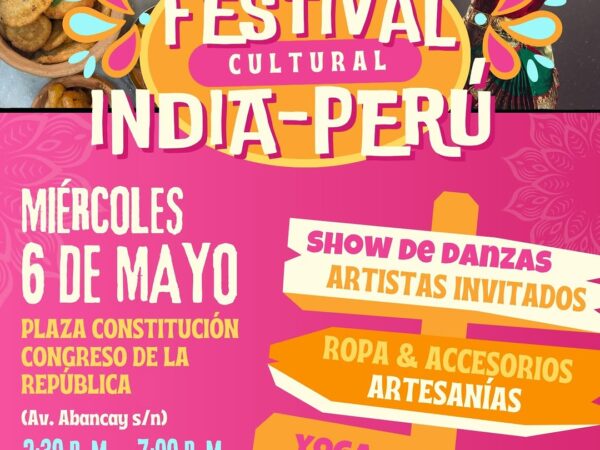 FESTIVAL CULTURAL INDIA-PERÚ