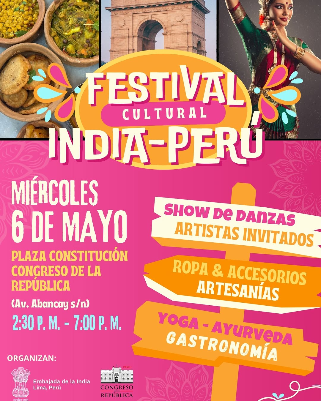 FESTIVAL CULTURAL INDIA-PERÚ
