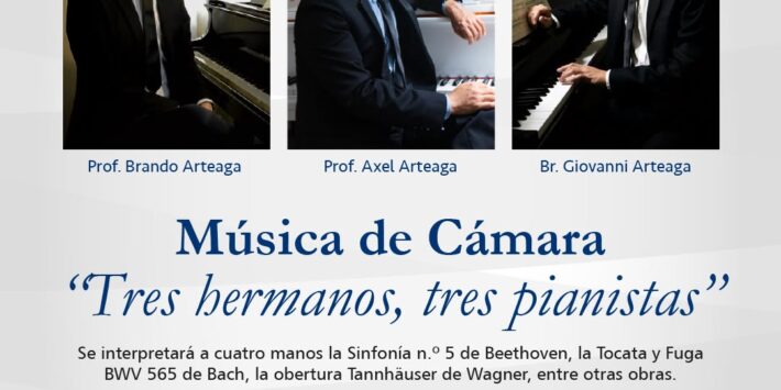 TRES HERMANOS, TRES PIANISTAS