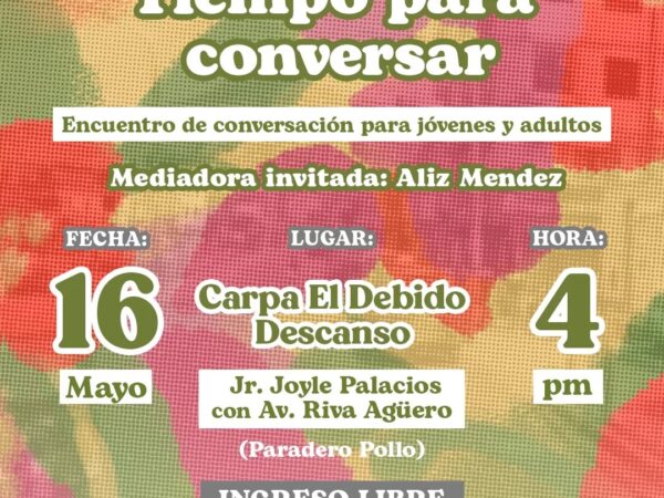 TIEMPO PARA CONVERSAR