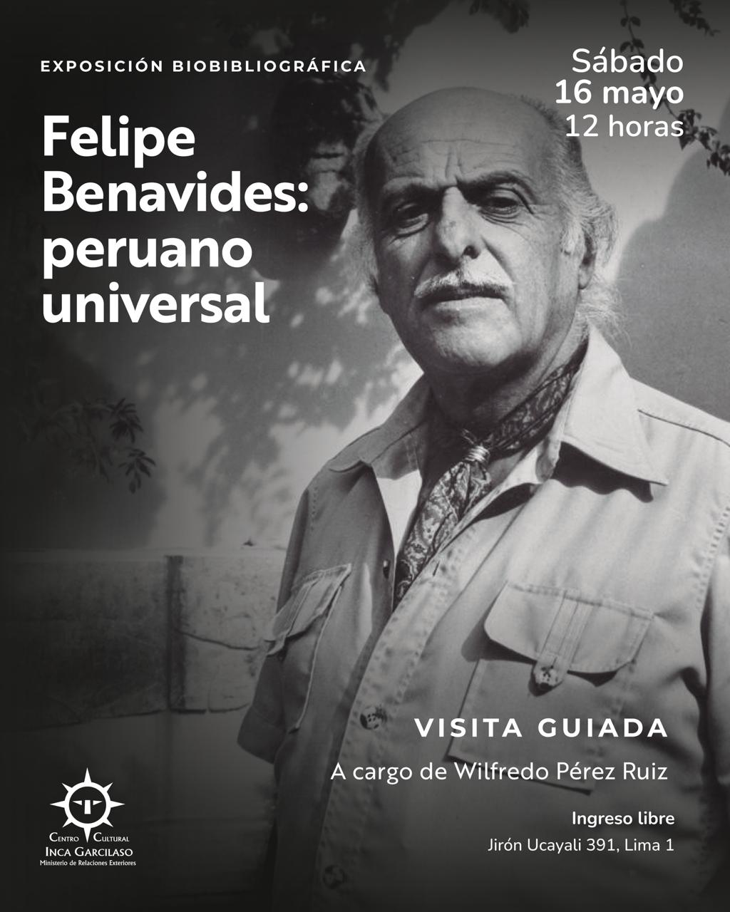 FELIPE BENAVIDES: PERUANO UNIVERSAL