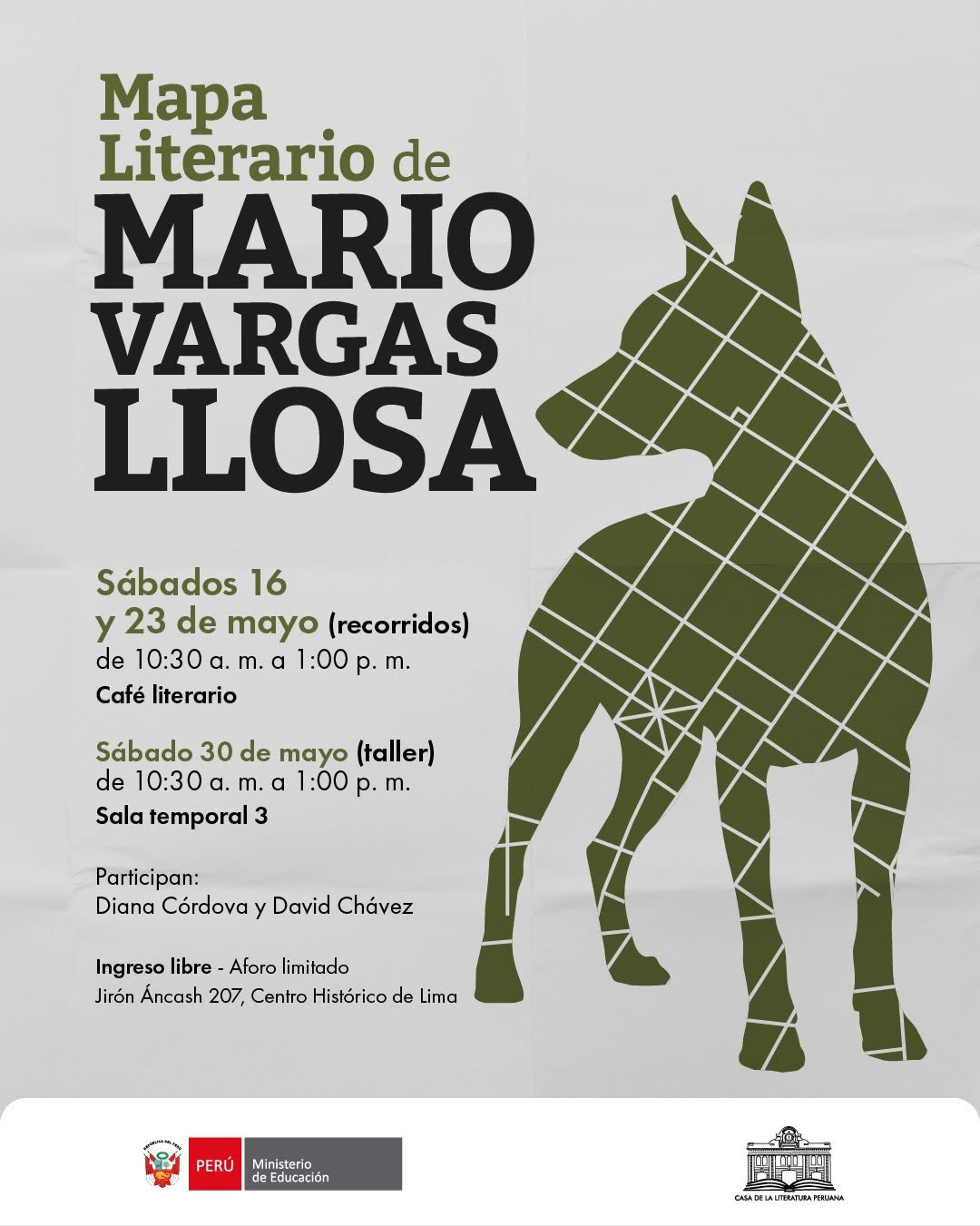 MAPA LITERARIO DE MARIO VARGAS LLOSA